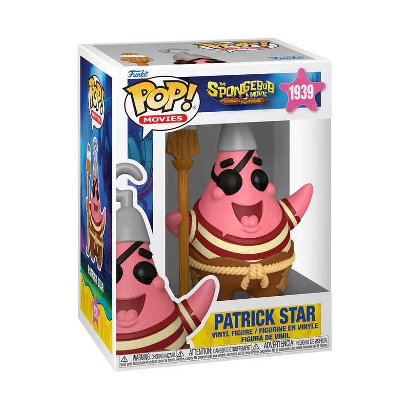 Funko Pop!  The SpongeBob Movie Search for SquarePants SpongeBob - Patrick Star