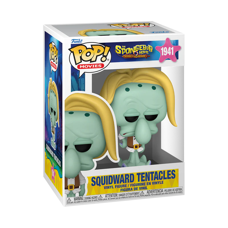 Funko Pop!  The SpongeBob Movie Search for SquarePants SpongeBob - Squidward Tentacles