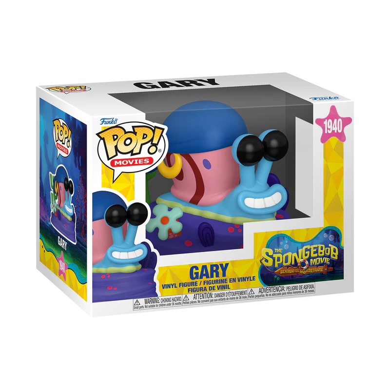 Funko Pop!  The SpongeBob Movie Search for SquarePants SpongeBob - Gary
