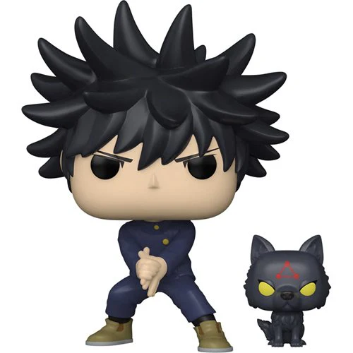 Funko Pop! Jujutsu Kaisen - Megumi Fushiguro with Divine Dogs - Image 2
