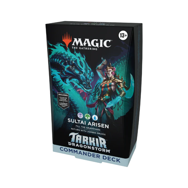 MTG TCG: Tarkir Dragonstorm - Commander Deck (Sultai Arisen)