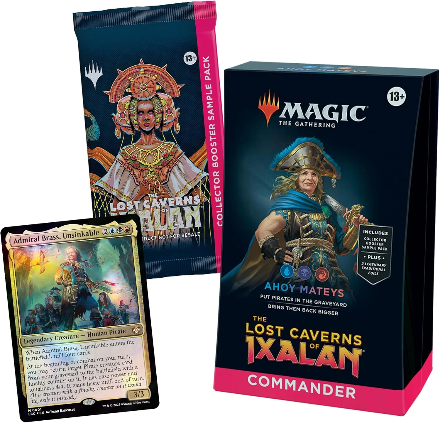 MTG TCG: The Lost Caverns of Ixalan Commander Deck - Ahoy Mateys - Image 2