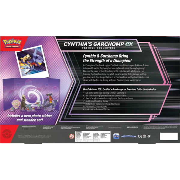 Pokémon TCG: Cynthia’s Garchomp Ex Premium Collection - Image 2