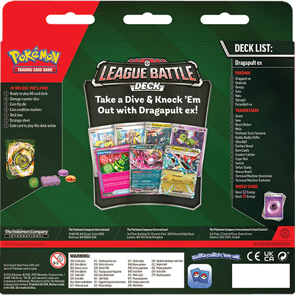 Pokémon TCG: Dragapult ex League Battle Deck - Image 2