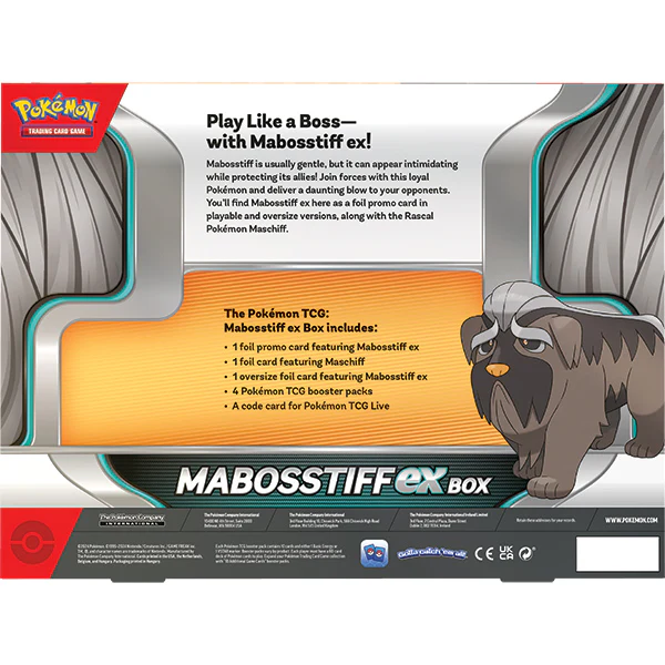 Pokémon TCG: Mabosstiff Ex Box - Image 2