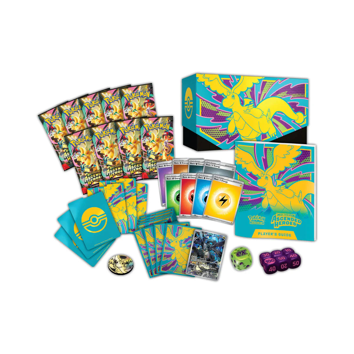 Pokémon TCG: Mega Evolution 02.5 Ascended Heroes - Elite Trainer Box - Image 2
