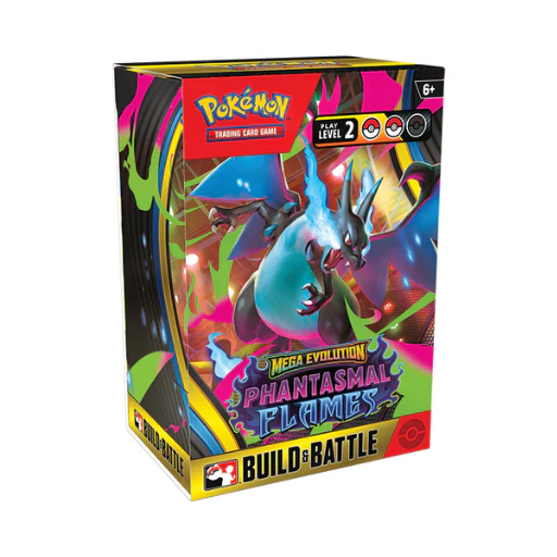 Pokémon TCG: Mega Evolution 02 Phantasmal Flames - Build & Battle Box