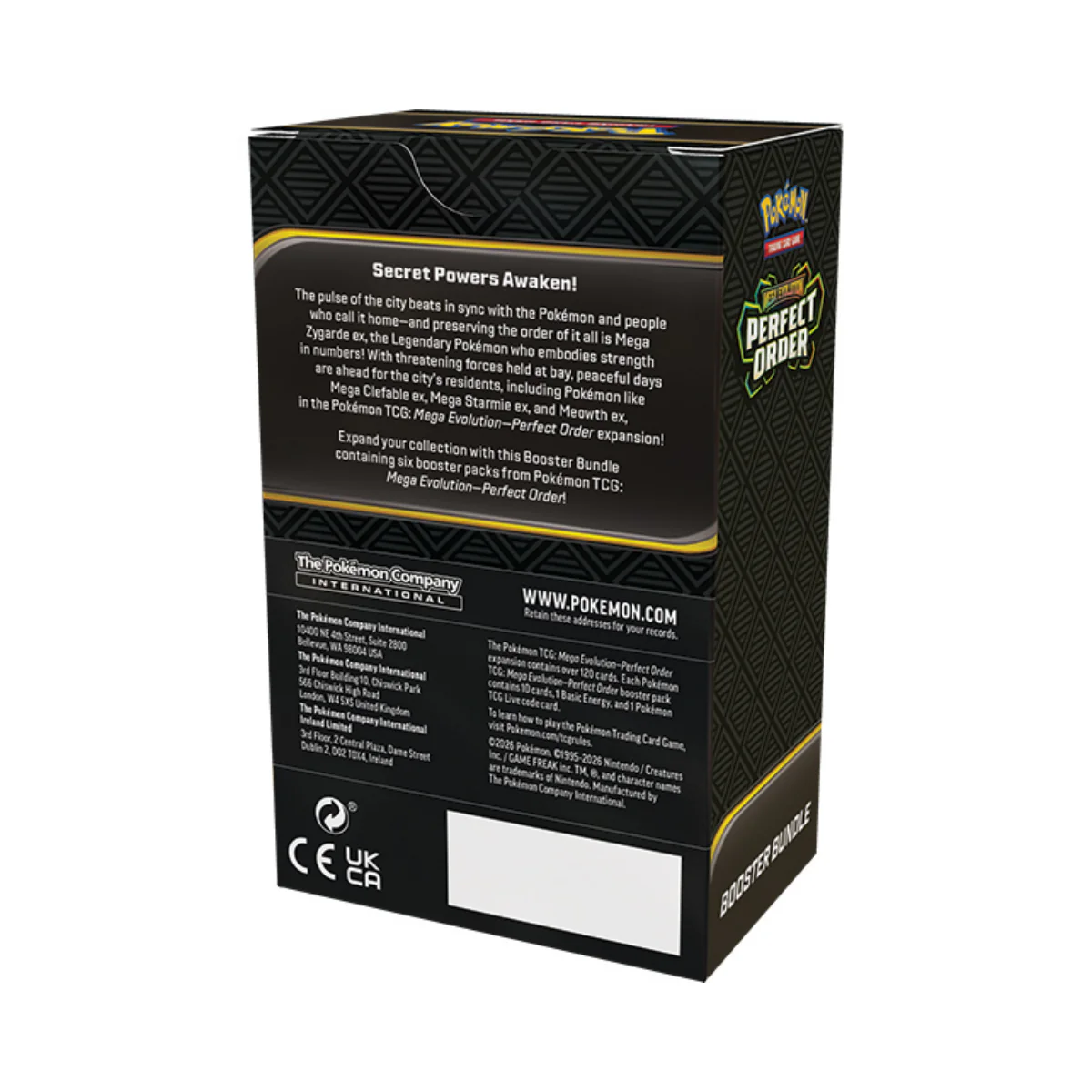 Pokémon TCG: Mega Evolution 03 Perfect Order - Booster Bundle - Image 2