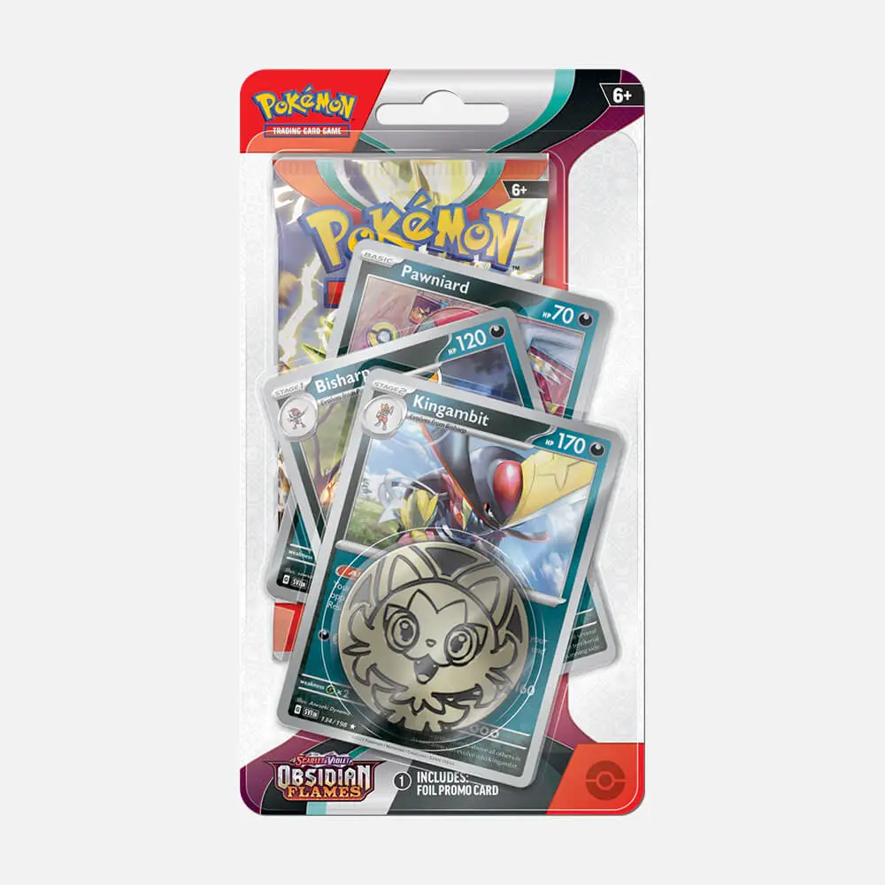 Pokémon TCG: Scarlet and Violet Obsidian Flames - Checklane Blister Pack [3 Promo]