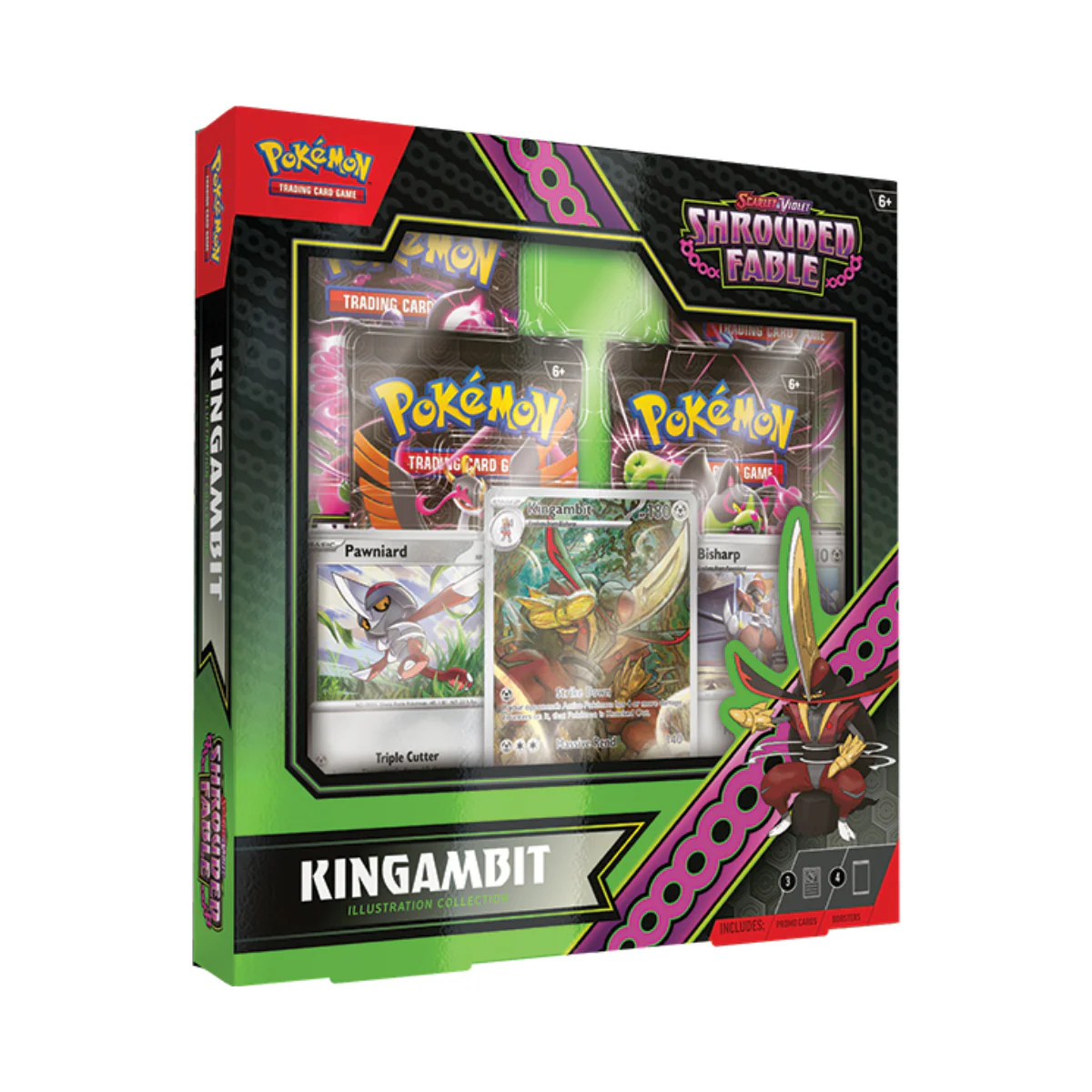 Pokémon TCG: Scarlet & Violet 6.5 Shrouded Fable - Kingambit Illustration Collection