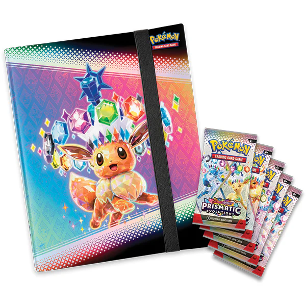 Pokémon TCG: Scarlet & Violet Prismatic Evolutions- Binder Collection - Image 2