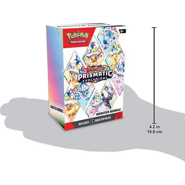Pokémon TCG: Scarlet & Violet Prismatic Evolutions- Booster Bundle - Image 3