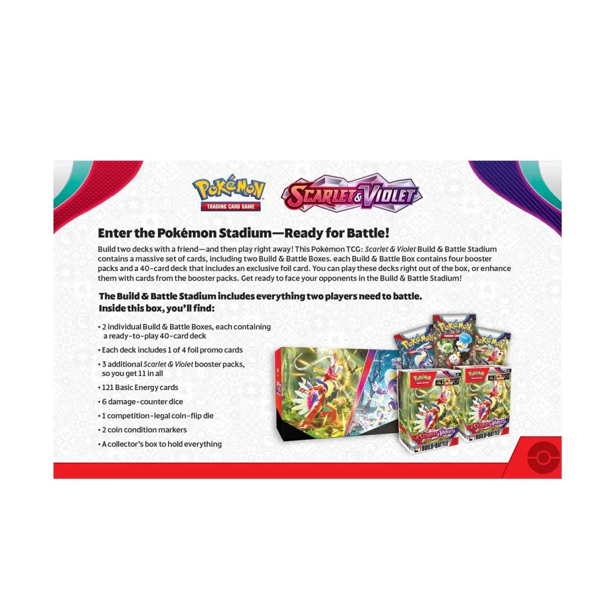 Pokémon TCG: Scarlet & Violet 01 - Build & Battle Stadium - Image 3