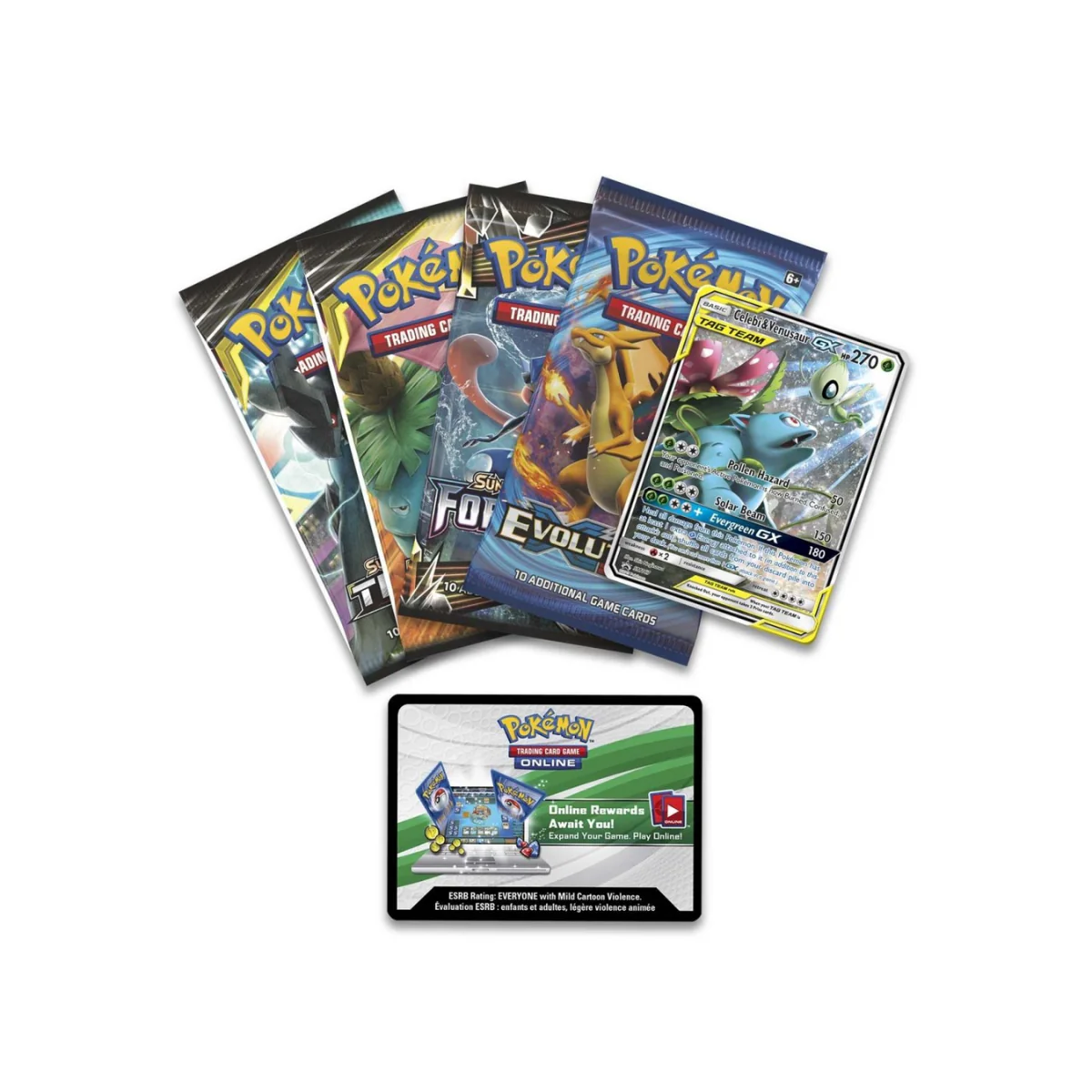 Pokémon TCG: Tag Team Tin (Celebi & Venusaur GX) - Image 2