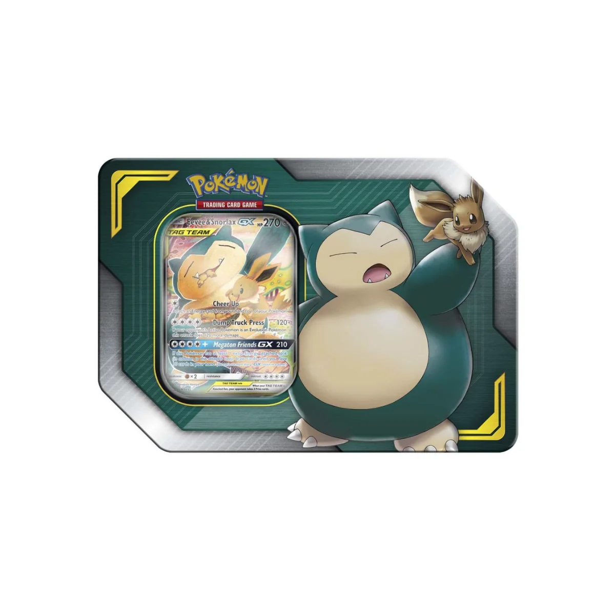 Pokémon TCG: Tag Team Tin (Eevee & Snorlax GX)