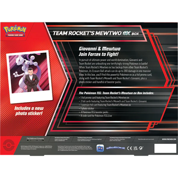 Pokémon TCG: Team Rocket’s Mewtwo ex Box - Image 2
