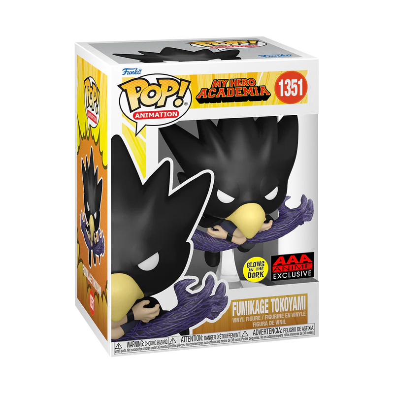 Funko Pop! My Hero Academia - Fumikage Tokoyami Glow (AAA)