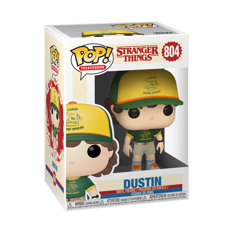Funko Pop! Stranger Things Dustin at Camp Season 3
