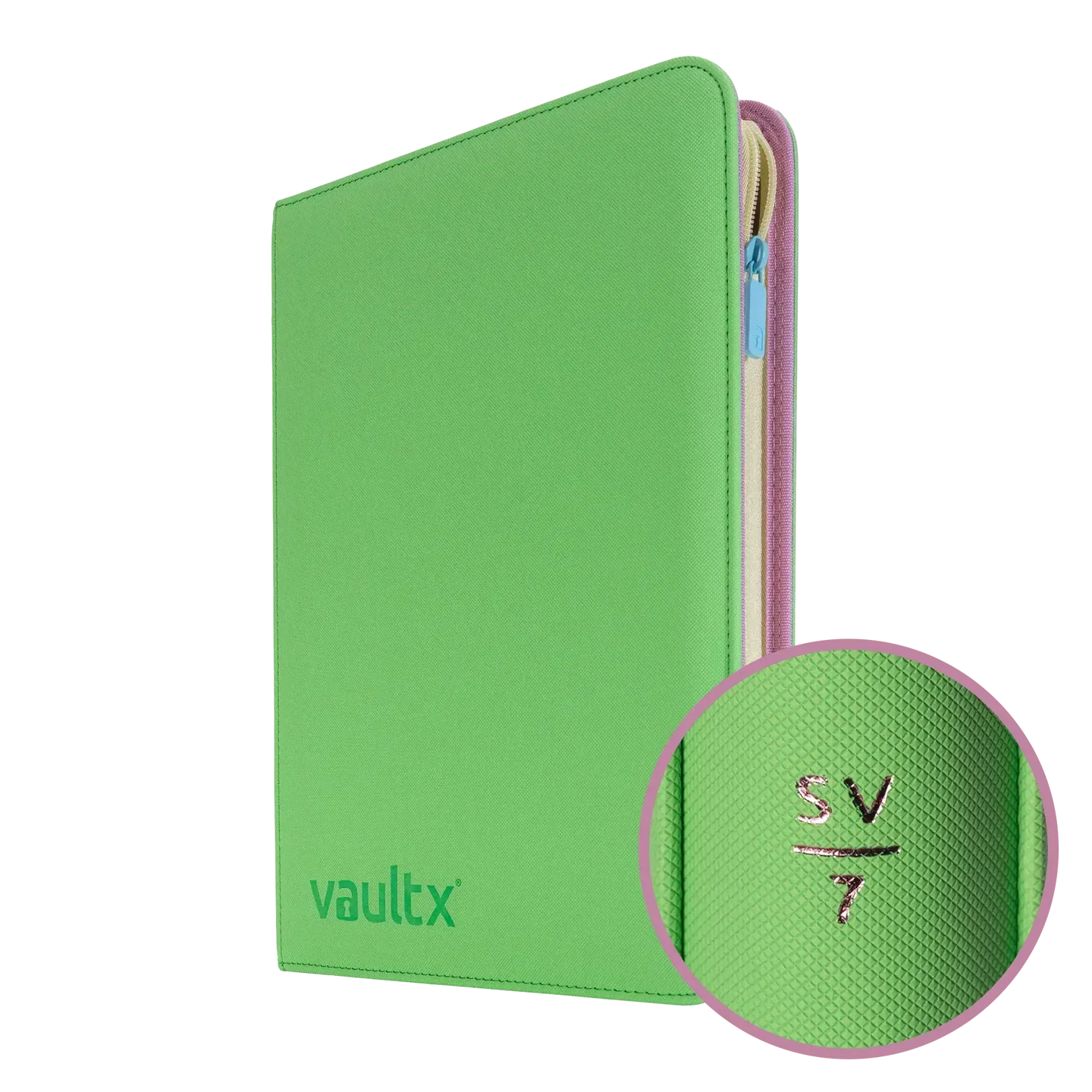 Vault X - 9-Pocket Exo-Tec® Zip Binder Scarlet and Violet - Image 7