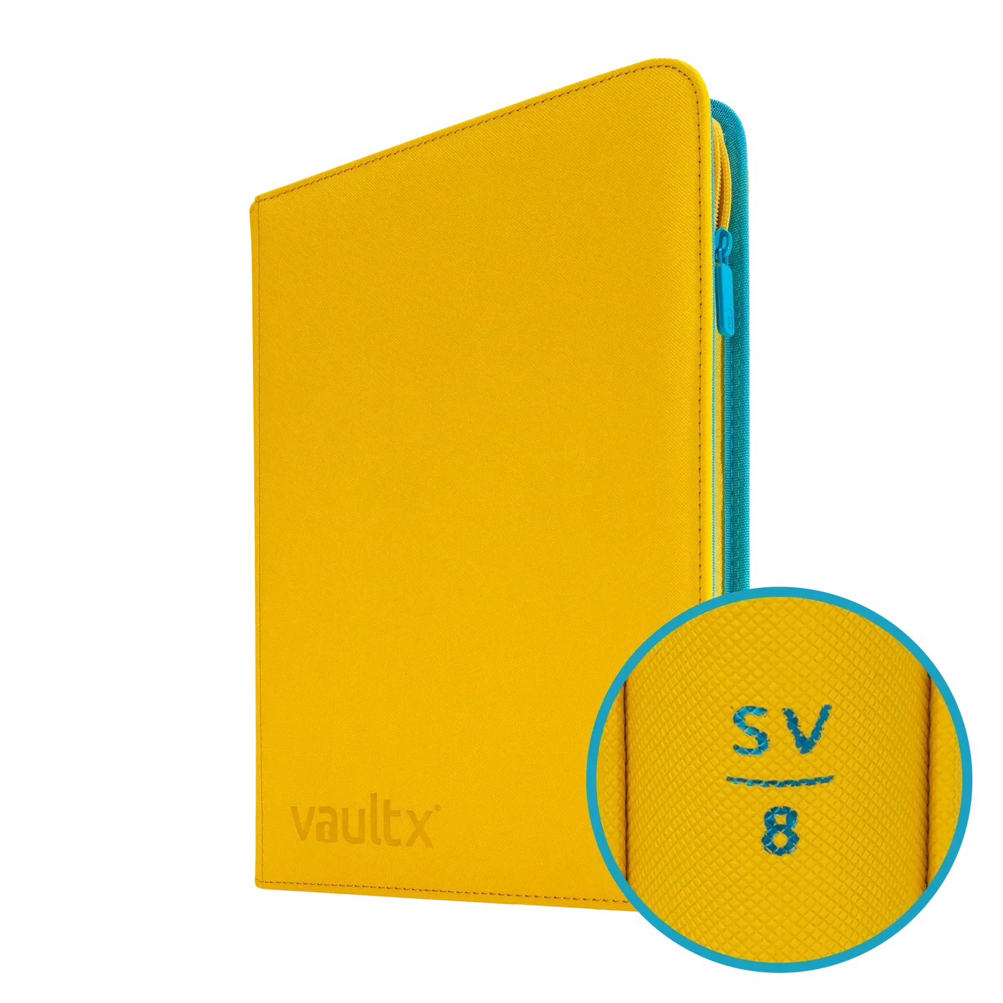 Vault X - 9-Pocket Exo-Tec® Zip Binder Scarlet and Violet - Image 8